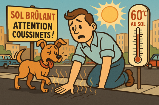 Comment savoir si le sol est trop chaud pour mon chien ?